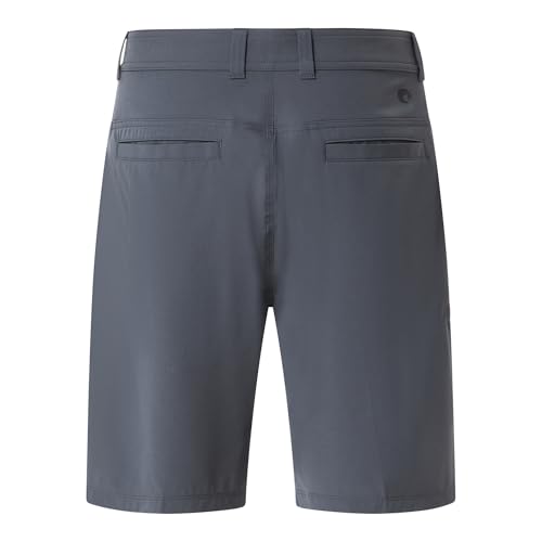 Costa Del Mar Men's Walker Hybrid Shorts + UV Protection + Water Resistance + ComfortableFit + Quick-Dry + Multi-Use + L