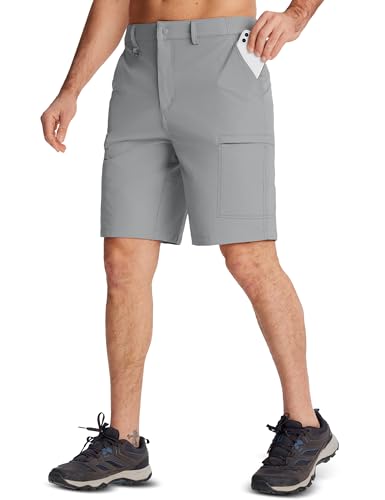 MAGCOMSEN Men's Quick Dry Lightweight Hiking Cargo Shorts for Summer Outdoor Activities
| MAGCOMSEN Men's Quick Dry Lig