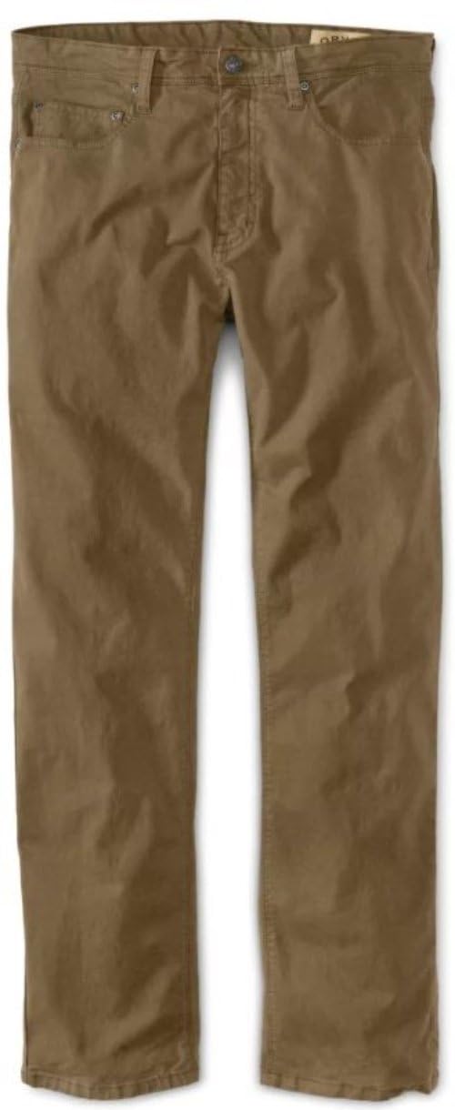 Orvis Men's Stretch Twill Pants for Outdoor Adventure and Casual Wear
| Orvis Men's Comfort Stretch Twill Jeans for Wor