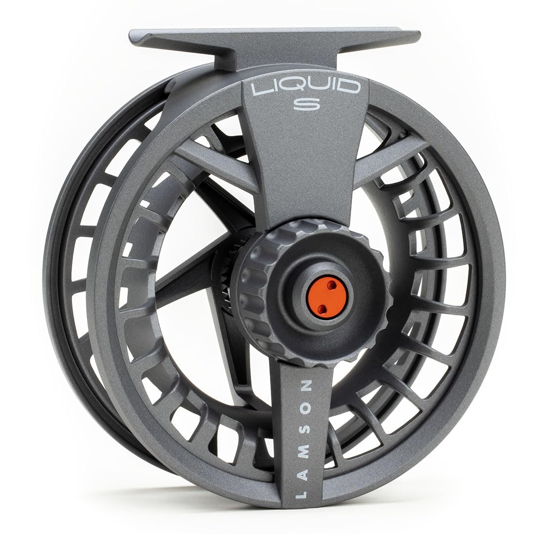  LAMSON Liquid S-Series Fly Fishing Reel - All-Water Large Arbor Reel for Power Casting
| LAMSON HD Liquid S-Series Fly 