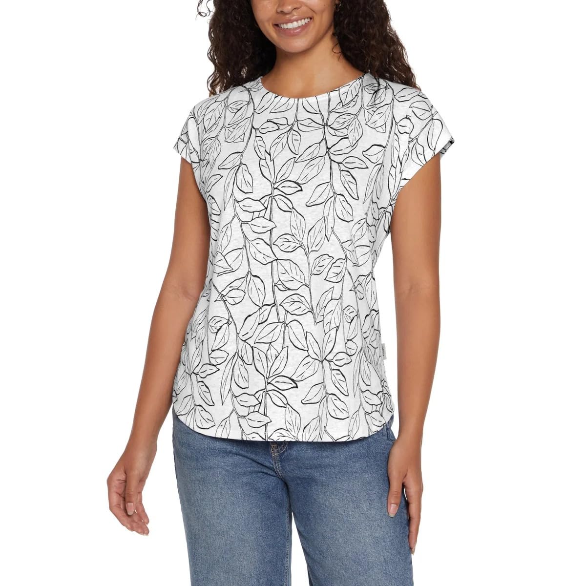 Orvis Women’s Linen Blend Short Sleeve Top for Casual Summer Wear
| Orvis Women’s Linen Blend Short Sleeve Top in Light