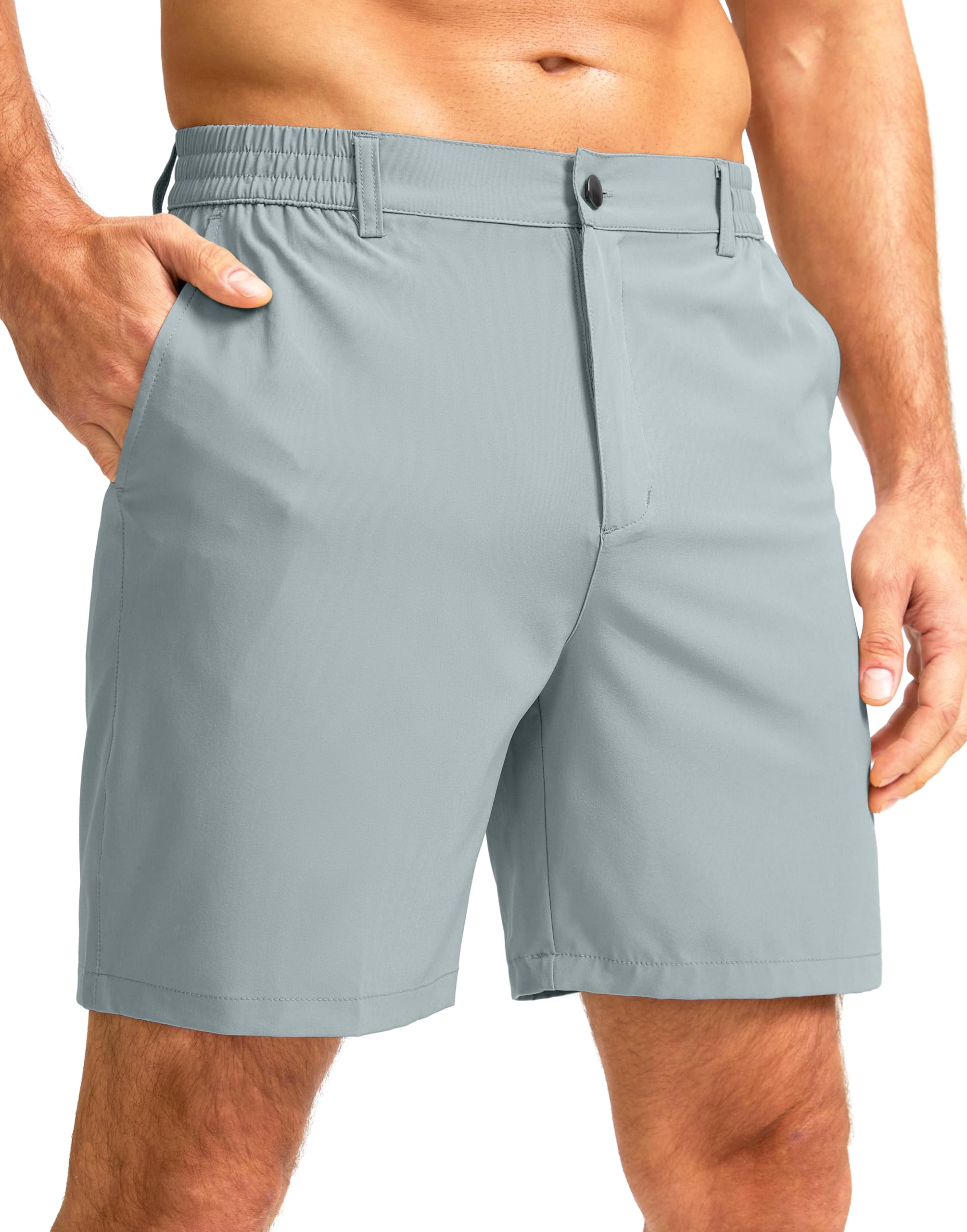 Gradual Men's Lightweight Casual Golf Shorts for Men 7" Quick Dry Breathable
| Gradual Men's Stretch Casual 7" Golf Sho